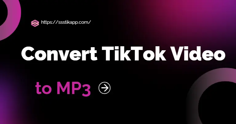convert tiktok video to mp3